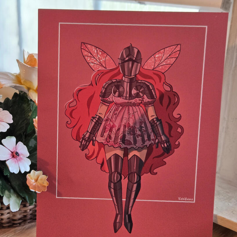 Knight Fairy print